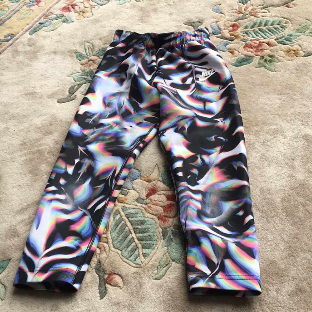 Rainbow Nike workout leggings